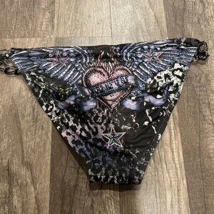 Vintage Y2K Sinful by Affliction Rare Bikini Bottoms